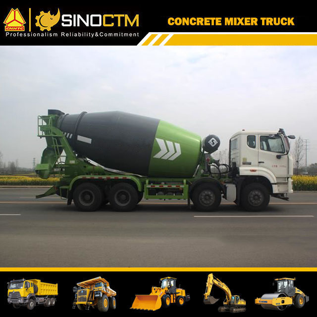 SINOTRUK HOHAN 8X4 Concrete Mixer Truck 12CBM