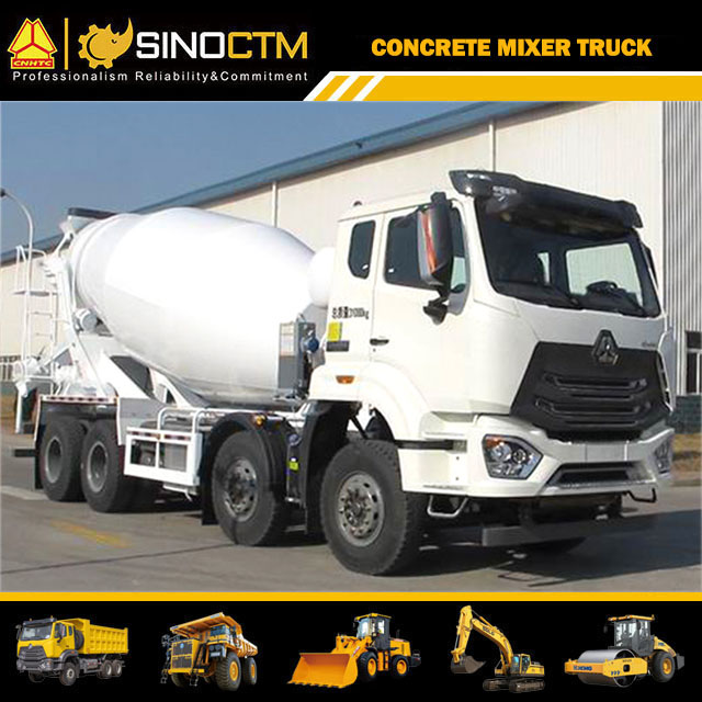 SINOTRUK HOHAN 8X4 Concrete Mixer Truck 12CBM