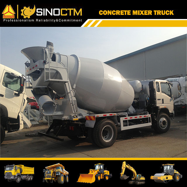 SINOTRUK HOWO Light Concrete Mixer Truck 5CBM