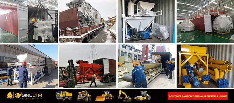 HZS75 Concrete mixing plant 75 m³/h