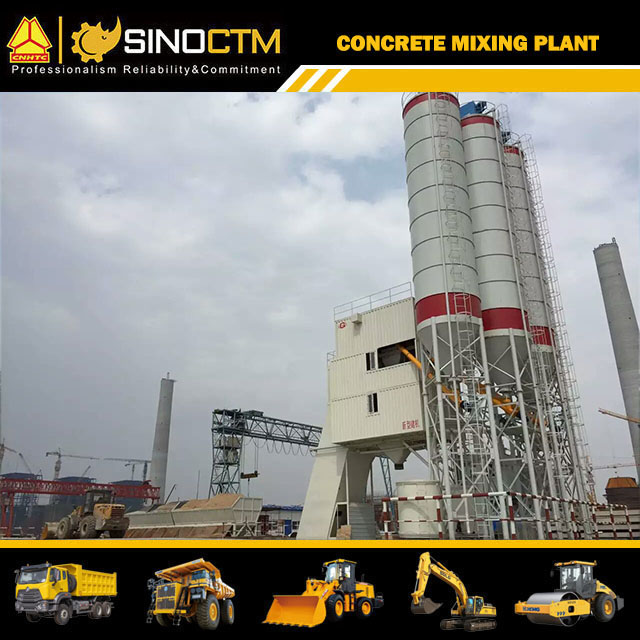 HZS35 Concrete mixing plant 35 m³/h