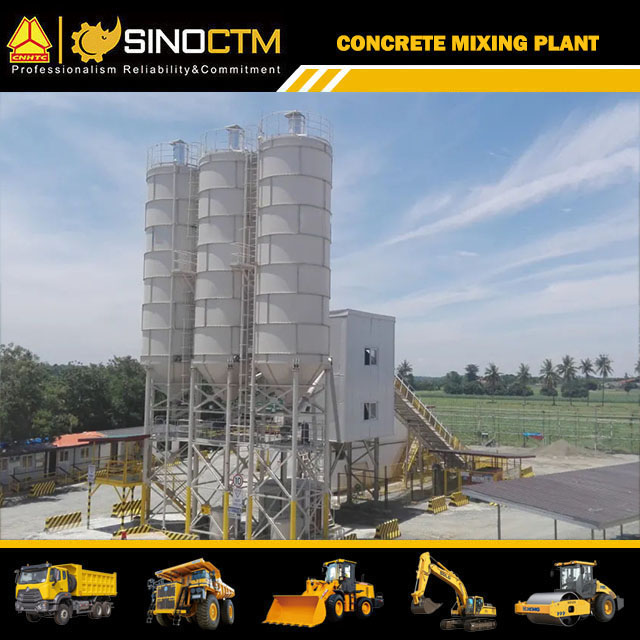 HZS60 Concrete mixing plant 60 m³/h