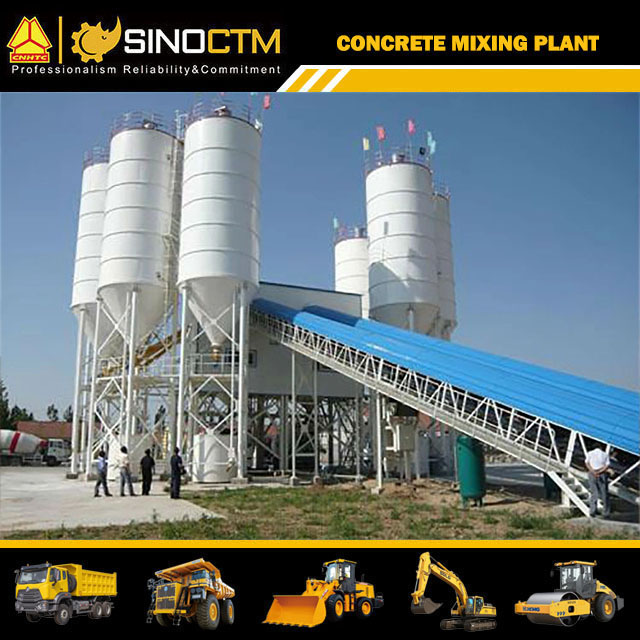 HZS60 Concrete mixing plant 60 m³/h