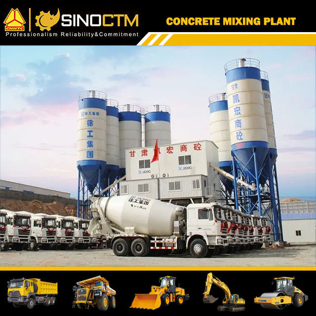 HZS60 Concrete mixing plant 60 m³/h