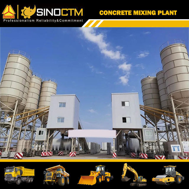 HZS60 Concrete mixing plant 60 m³/h