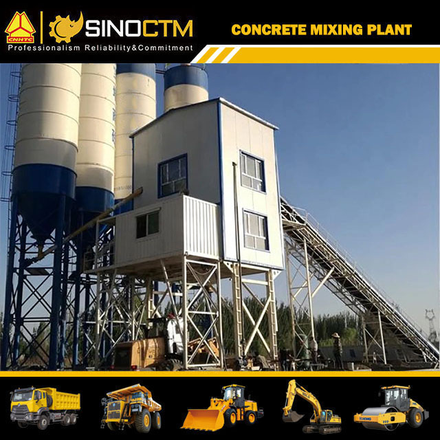 HZS75 Concrete mixing plant 75 m³/h