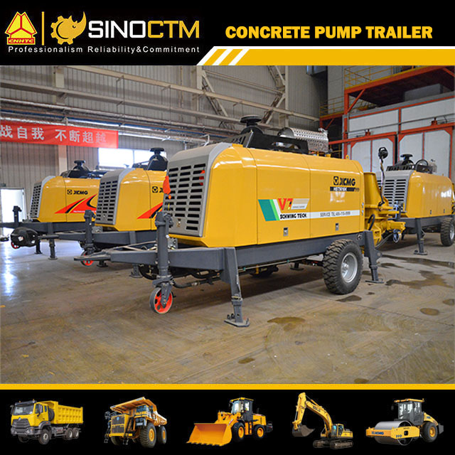 HBT9018K Concrete Pump Trailer 115m³/h
