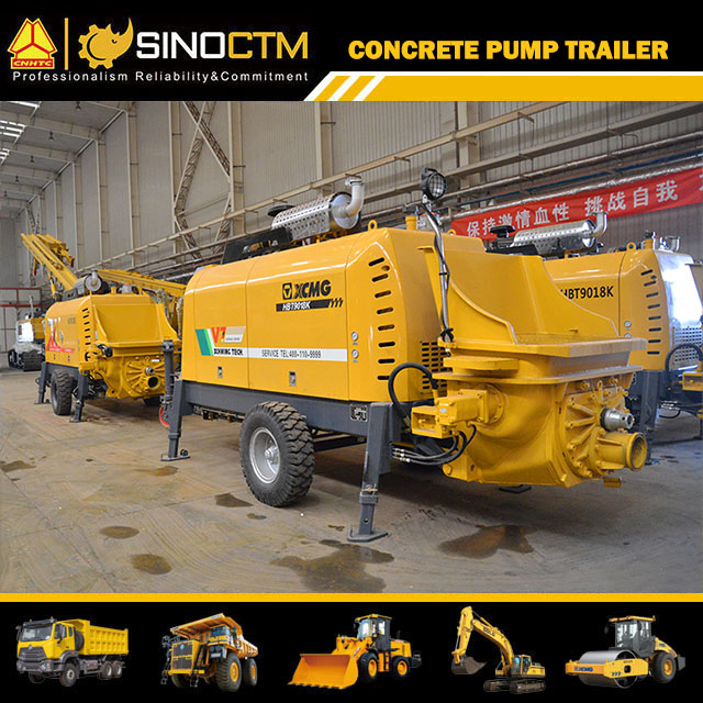 HBT9018K Concrete Pump Trailer 115m³/h