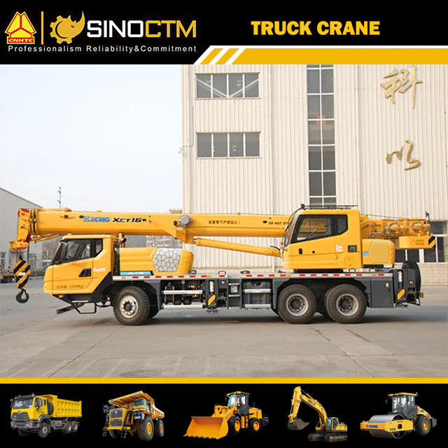 XCMG XCT16 Truck Crane  16T