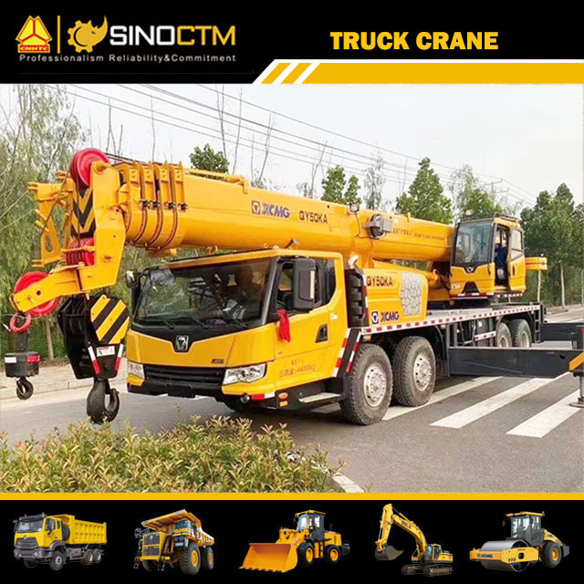 XCMG QY50KD Truck Crane 50T
