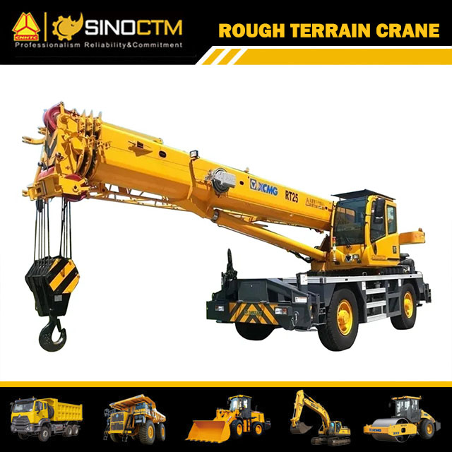 RT25 Rough Terrain Crane 25T