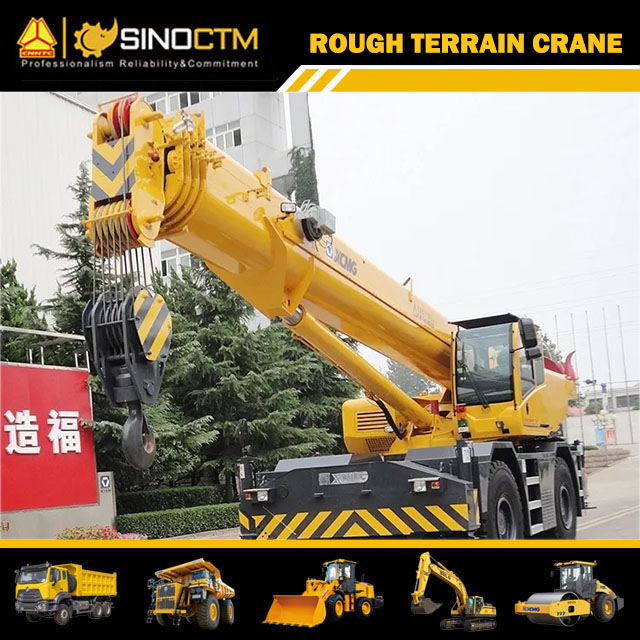 RT25 Rough Terrain Crane 25T