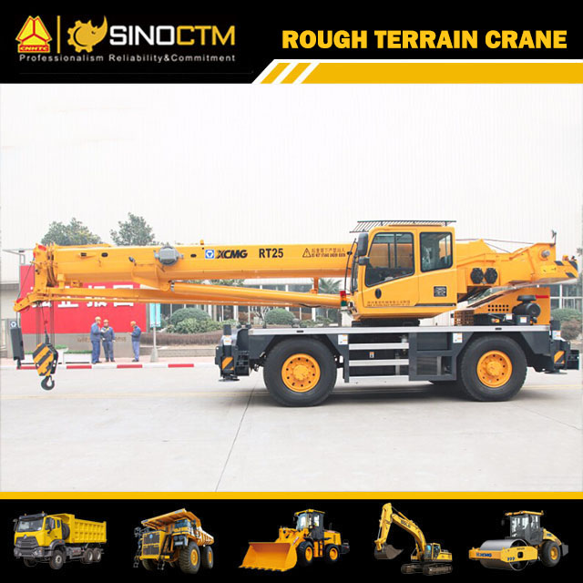 RT25 Rough Terrain Crane 25T