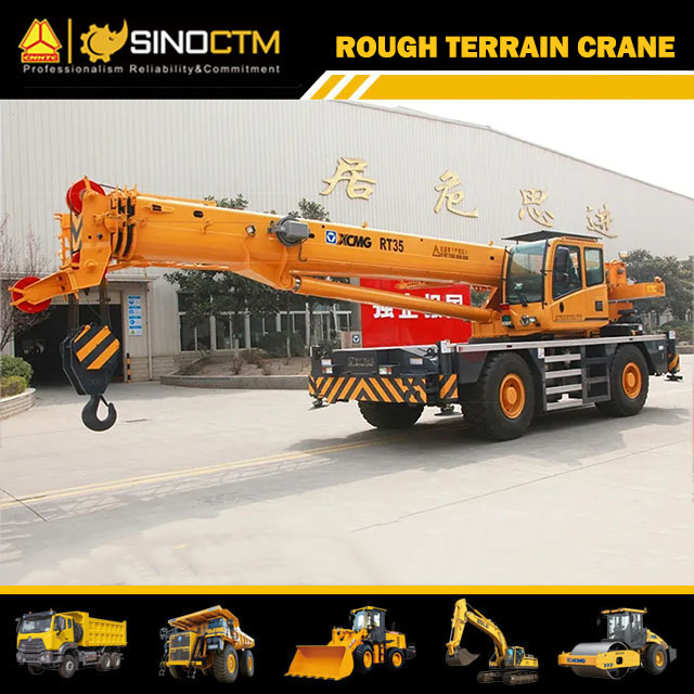 RT35 Rough Terrain Crane 35T
