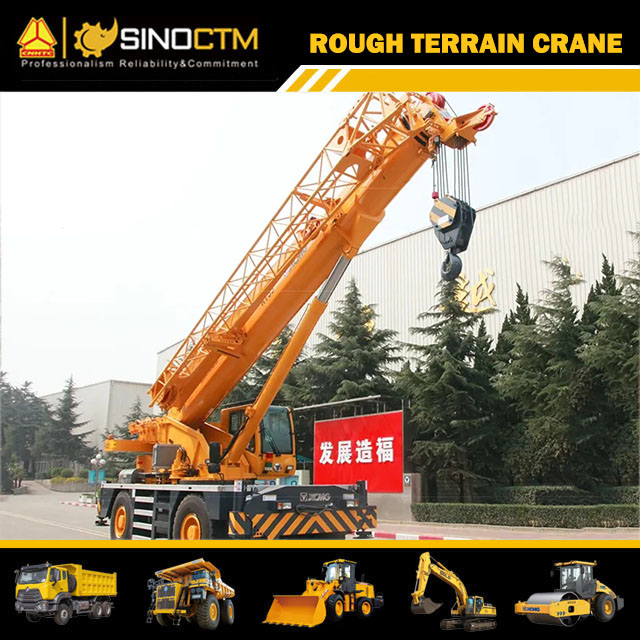 RT35 Rough Terrain Crane 35T
