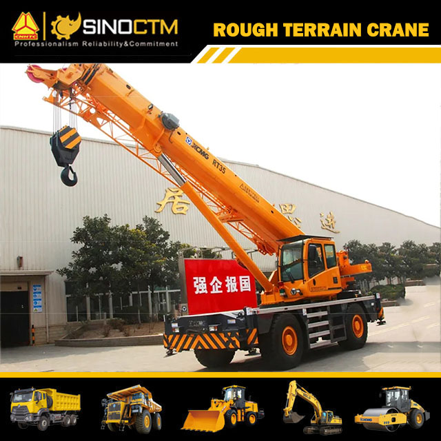 RT35 Rough Terrain Crane 35T