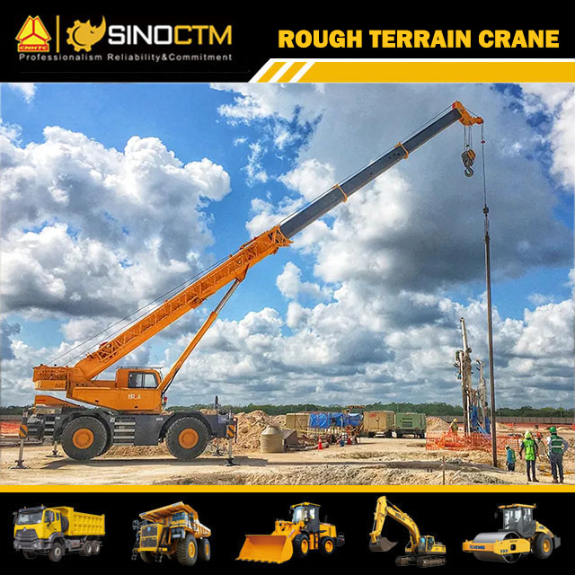 RT35 Rough Terrain Crane 35T