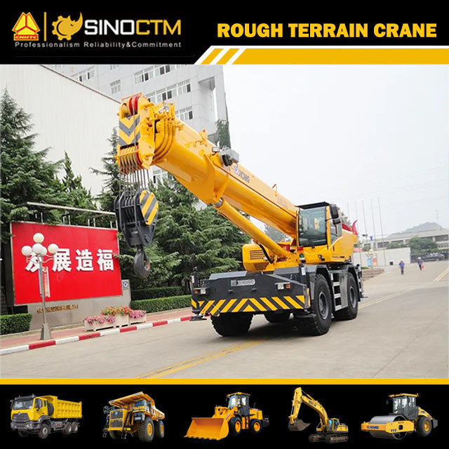 RT50 Rough Terrain Crane 50T