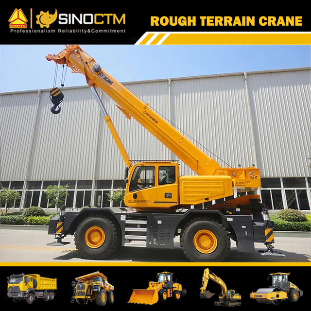 RT50 Rough Terrain Crane 50T
