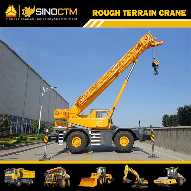 RT50 Rough Terrain Crane 50T