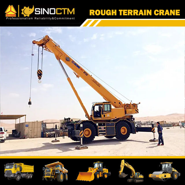 RT80 Rough Terrain Crane 80T