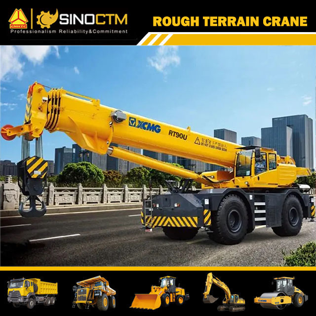 RT90U Rough Terrain Crane 90T