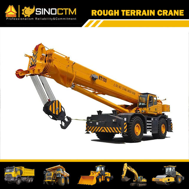 RT100 Rough Terrain Crane 100T