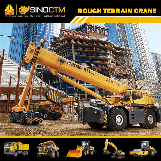 RT100 Rough Terrain Crane 100T