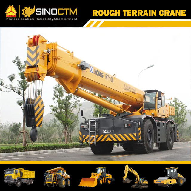 RT100 Rough Terrain Crane 100T