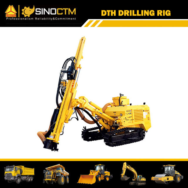JK610 Crawler Mounted Blasting Borehole Drilling Rig