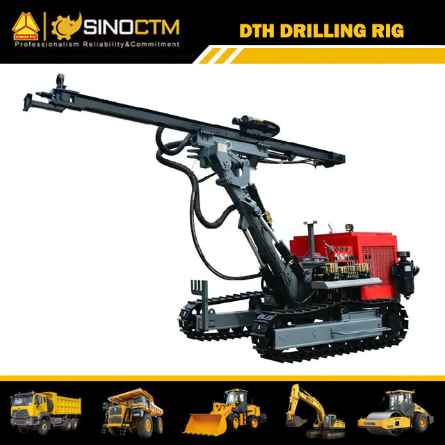 CM458 Crawler Mounted DTH Drilling Rig