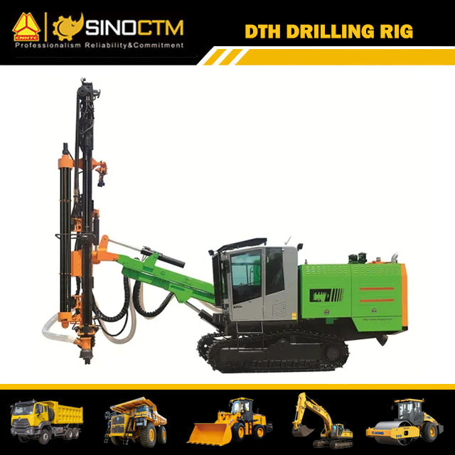 CM458 Crawler Mounted DTH Drilling Rig