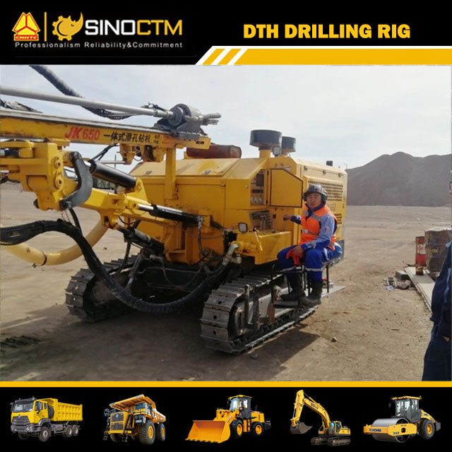 CM458 Crawler Mounted DTH Drilling Rig