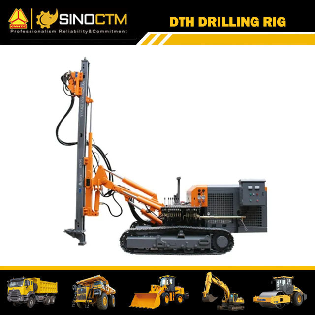 Jk810 All in One DTH Drilling Rig