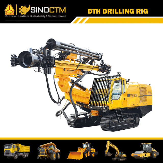 Jk830 All in One DTH Drilling Rig
