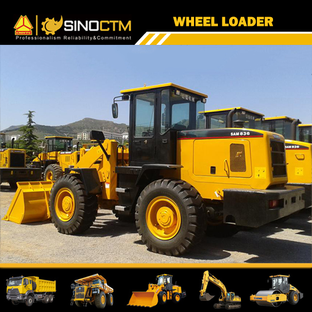 SAM836 Wheel Loader 1.8m³