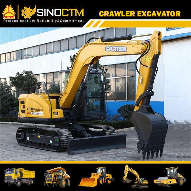 CARTER CT80-9 Mini Excavator 8T
