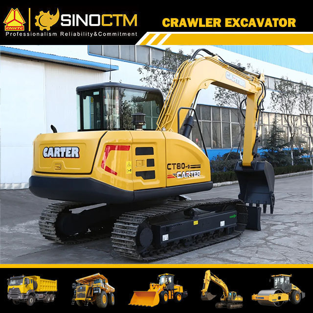 CARTER CT80-9 Mini Excavator 8T