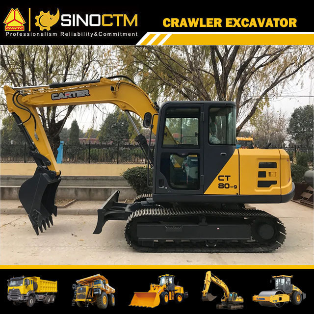 CARTER CT80-9 Mini Excavator 8T