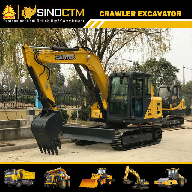 CARTER CT80-9 Mini Excavator 8T
