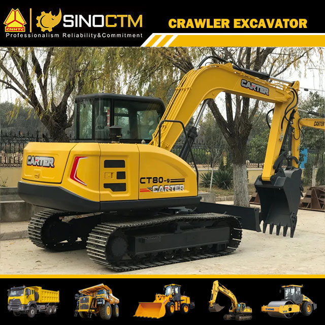 CARTER CT80-9 Mini Excavator 8T