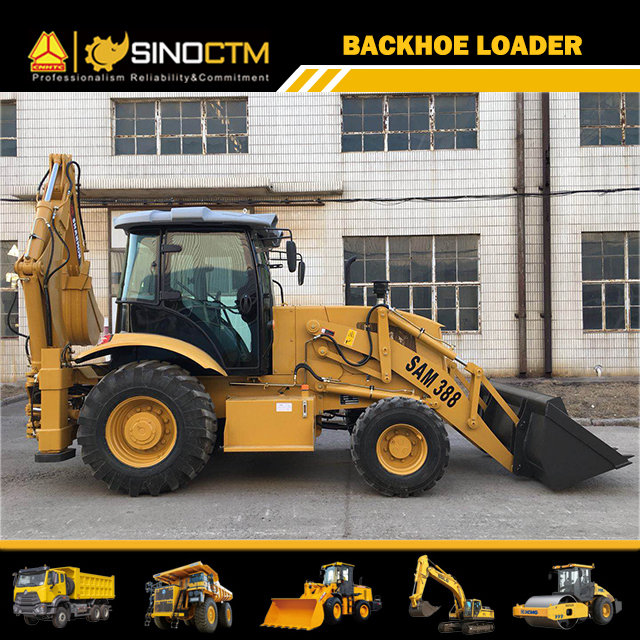 SAM388 Backhoe Loader