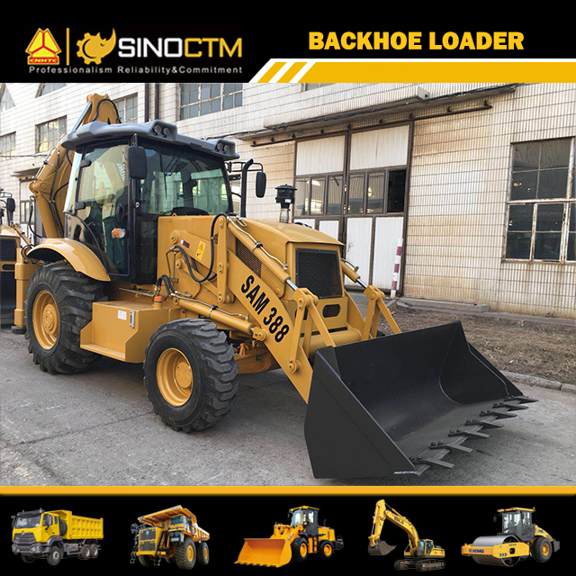 SAM388 Backhoe Loader