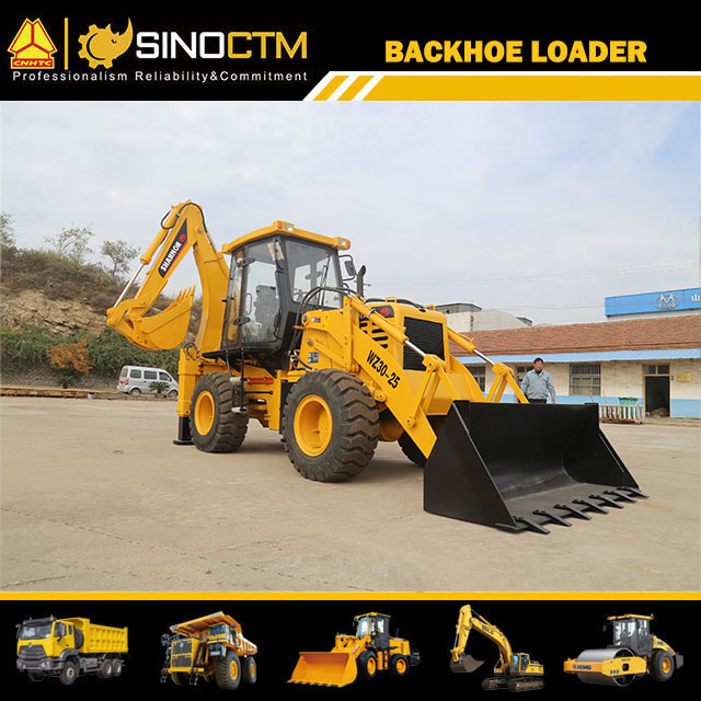 SAM WZ30-25 Backhoe Loader 1.2m³、0.3m³