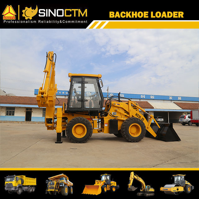 SAM WZ30-25 Backhoe Loader 1.2m³、0.3m³
