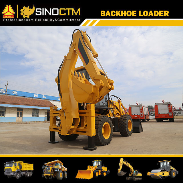 SAM WZ30-25 Backhoe Loader 1.2m³、0.3m³