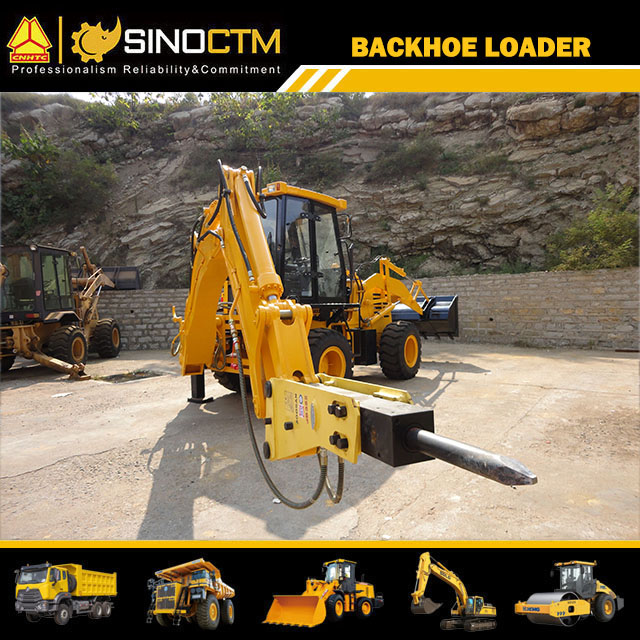 SAM WZ30-25 Backhoe Loader 1.2m³、0.3m³