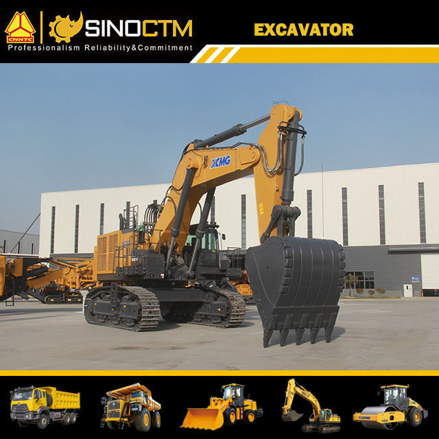 XCMG Official 115 Ton Crawler Excavators Xe1250 Chinese New Mining Hydraulic Excavator for Sale