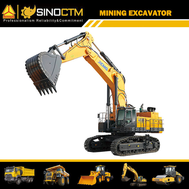 XCMG Official 115 Ton Crawler Excavators Xe1250 Chinese New Mining Hydraulic Excavator for Sale