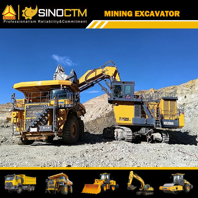XCMG XE2000 Mining Excavator 200T
